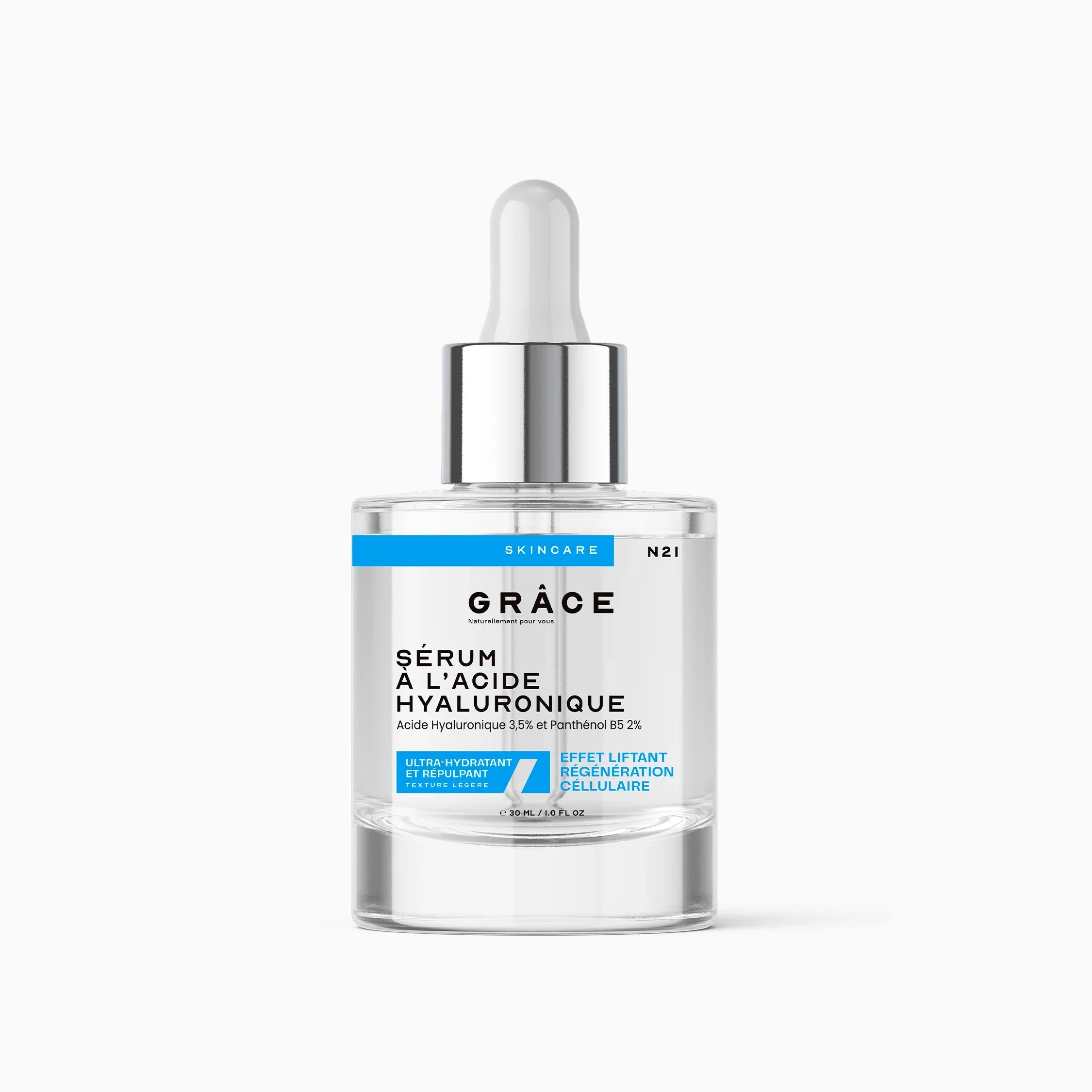 Routine minimaliste 3 produits GRÂCE Care savon crème sérum au lait de chèvre