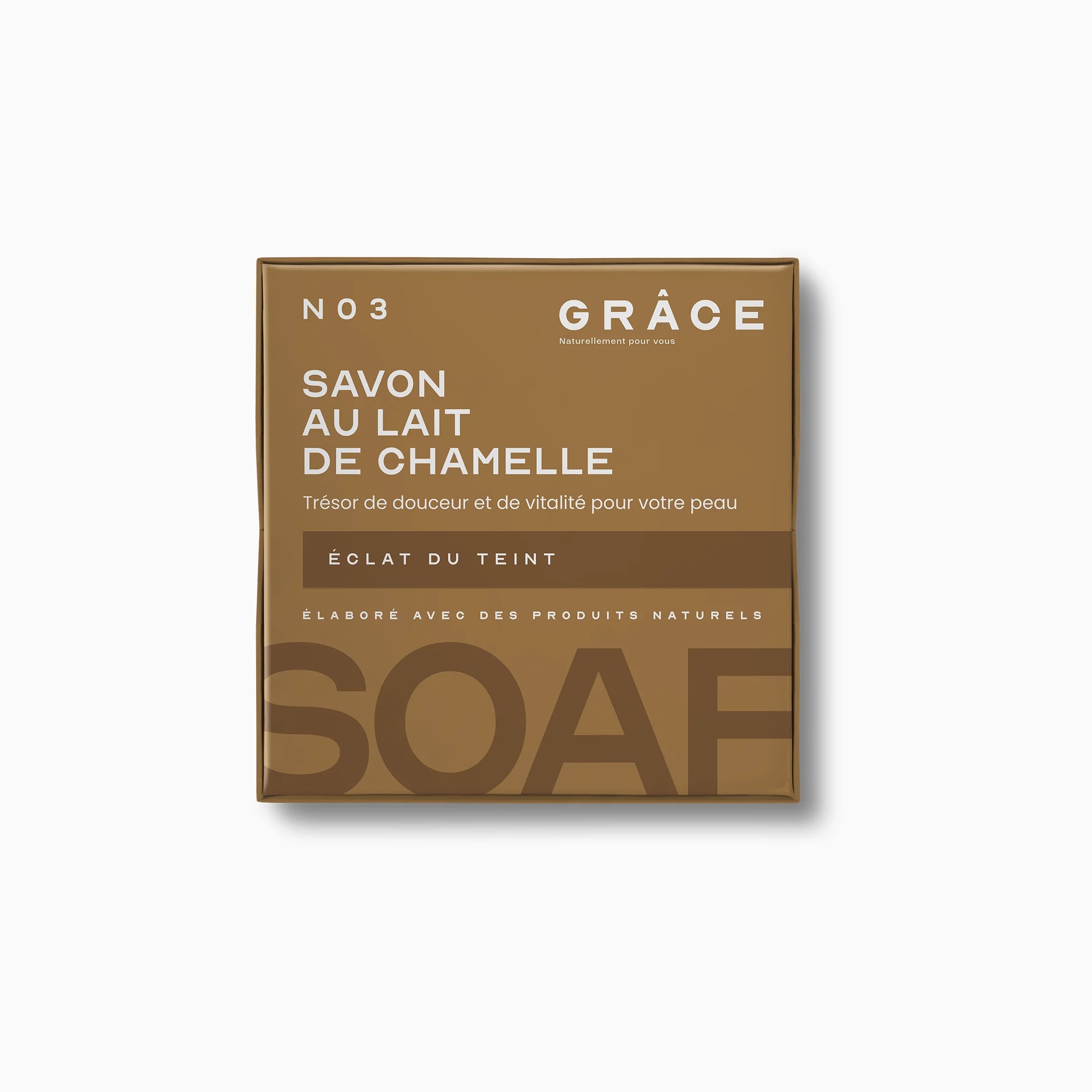Savon au lait de chamelle