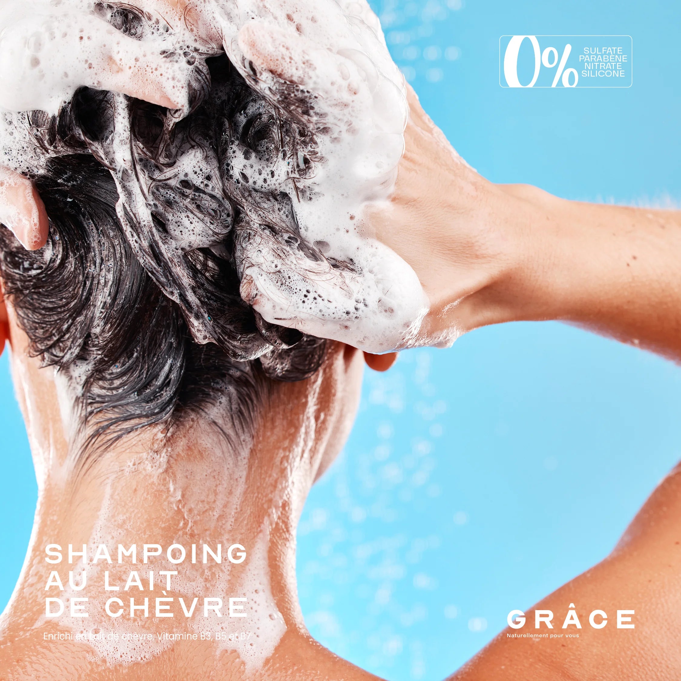 Shampoing au lait de chèvre