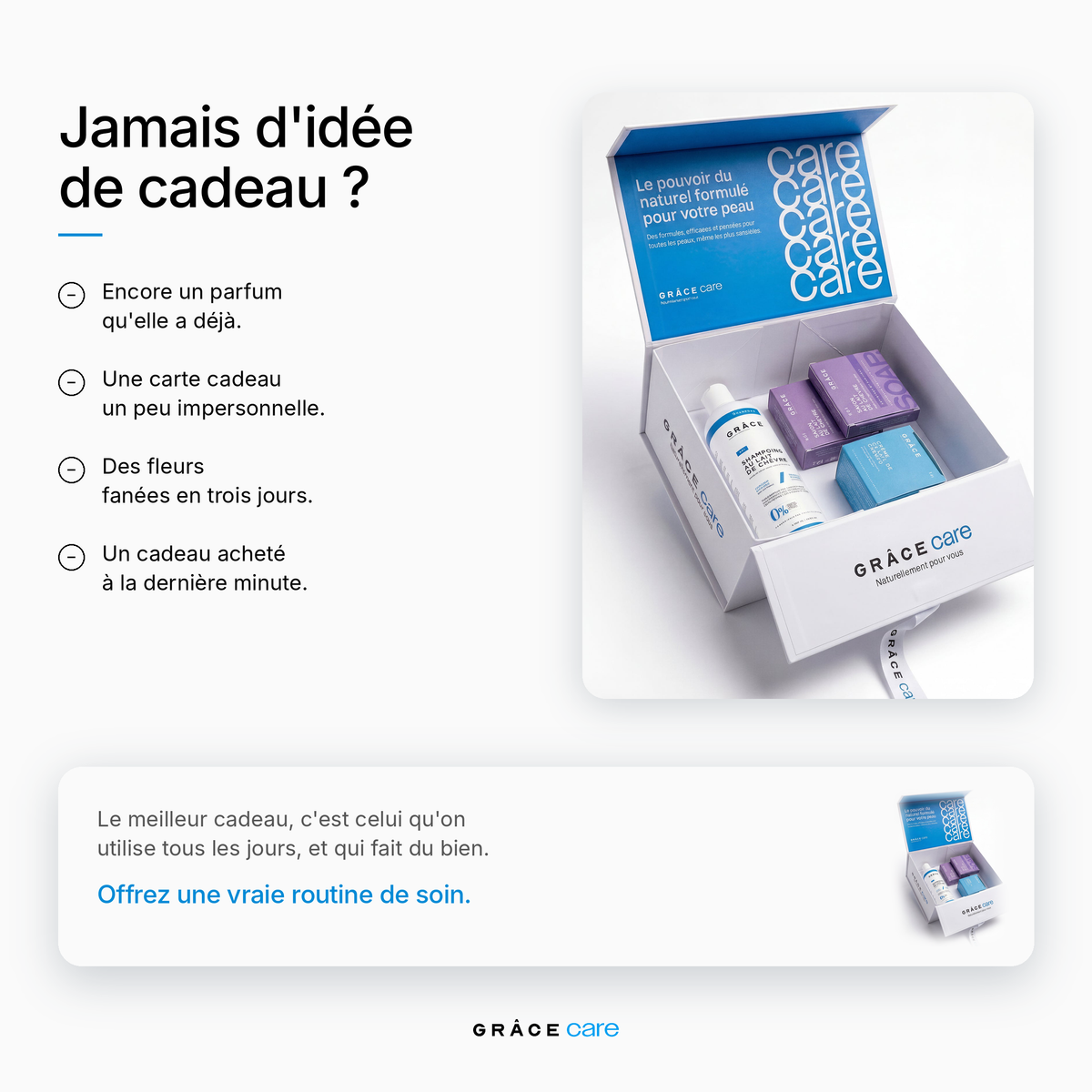 Coffret Cléopâtre GRÂCE Care : vous avez tout essayé