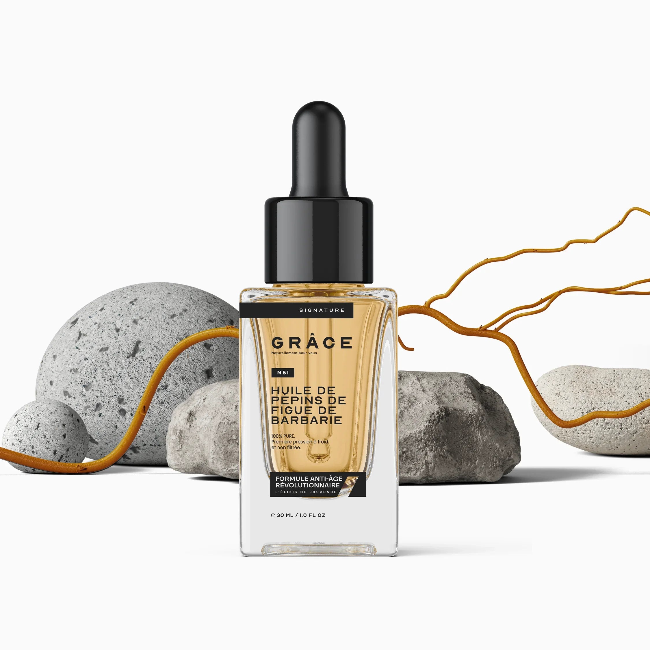 Actifs anti-âge naturels GRÂCE Care