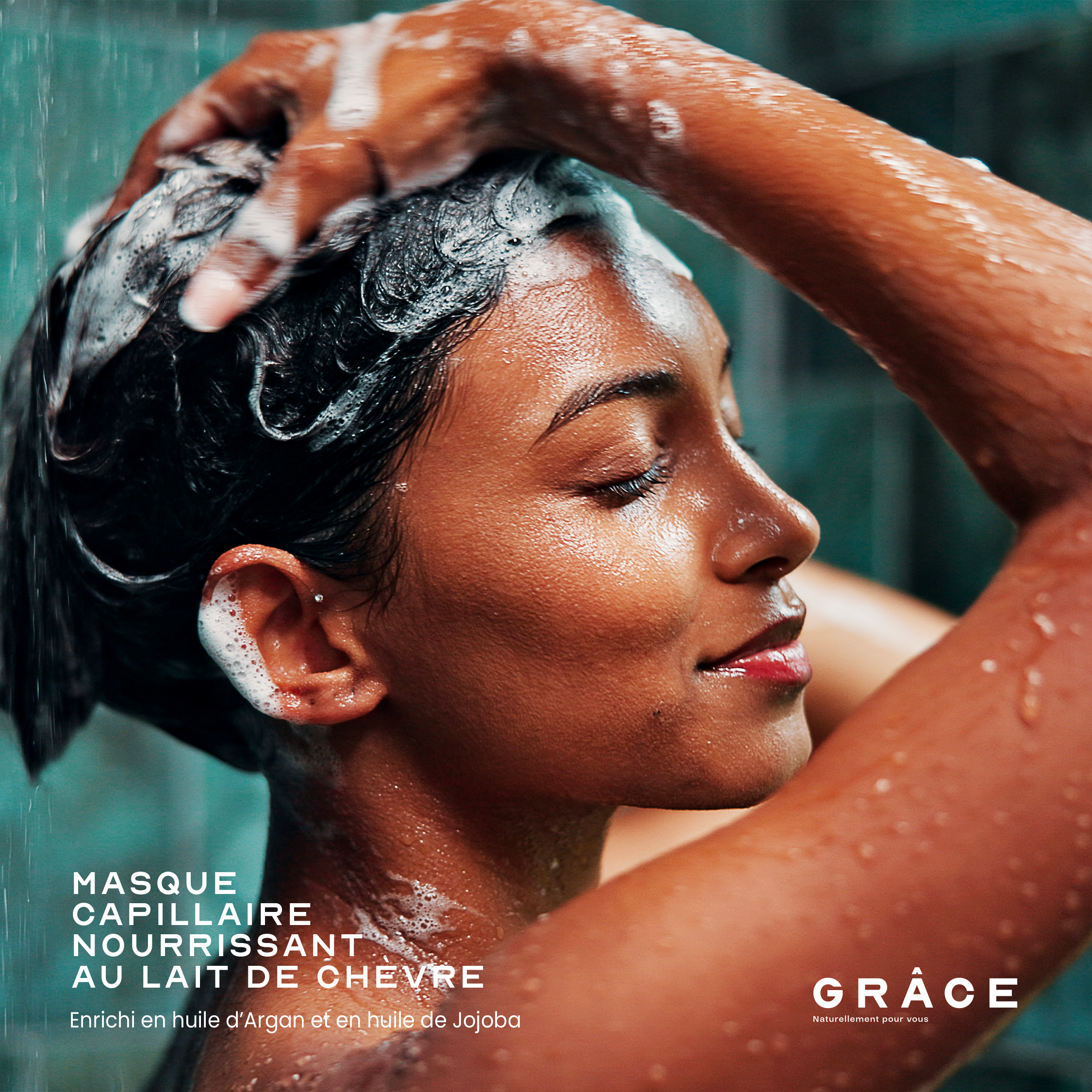 Duo Masque et Shampoing au lait de chèvre