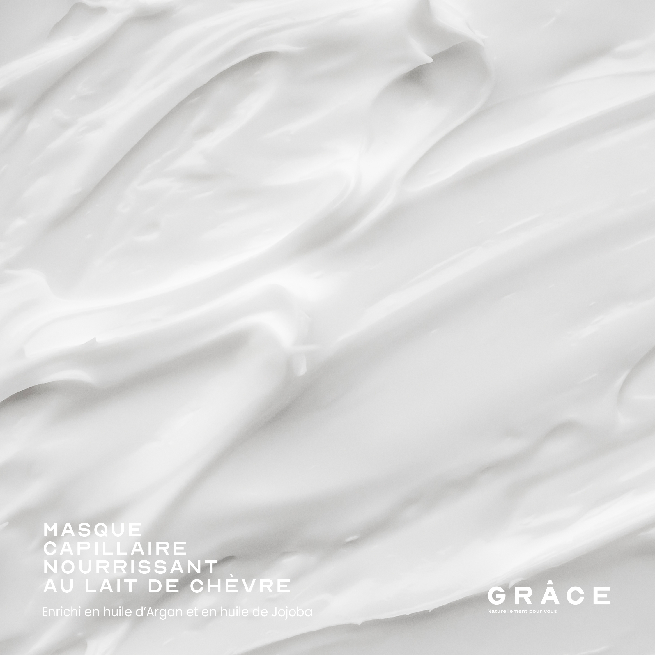 Masque Capillaire Nourrissant au Lait de Chèvre