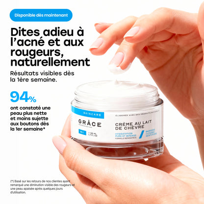 Crème au lait de chèvre