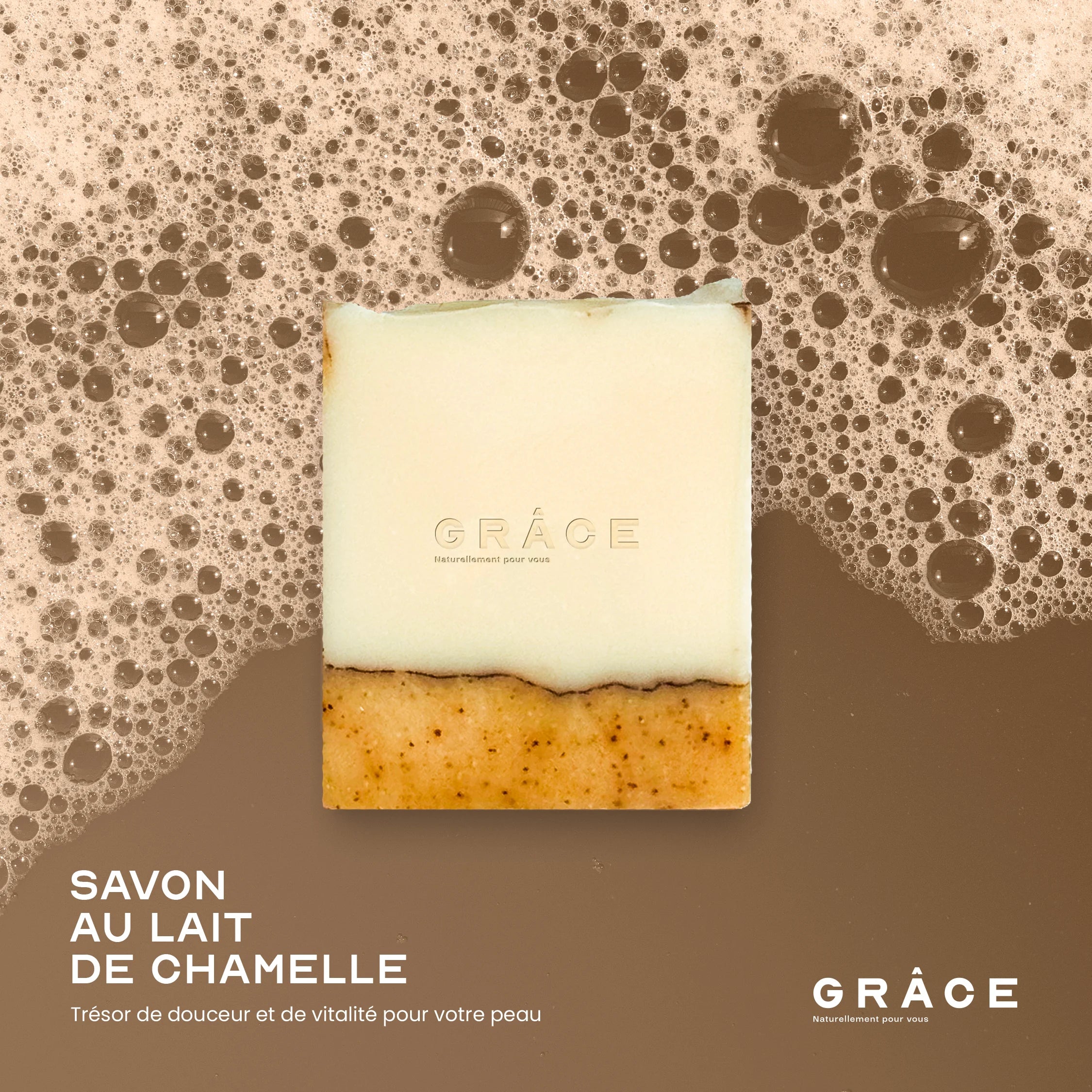 Savon au lait de chamelle
