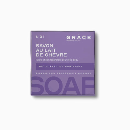 Savon au lait de chèvre de la routine complète