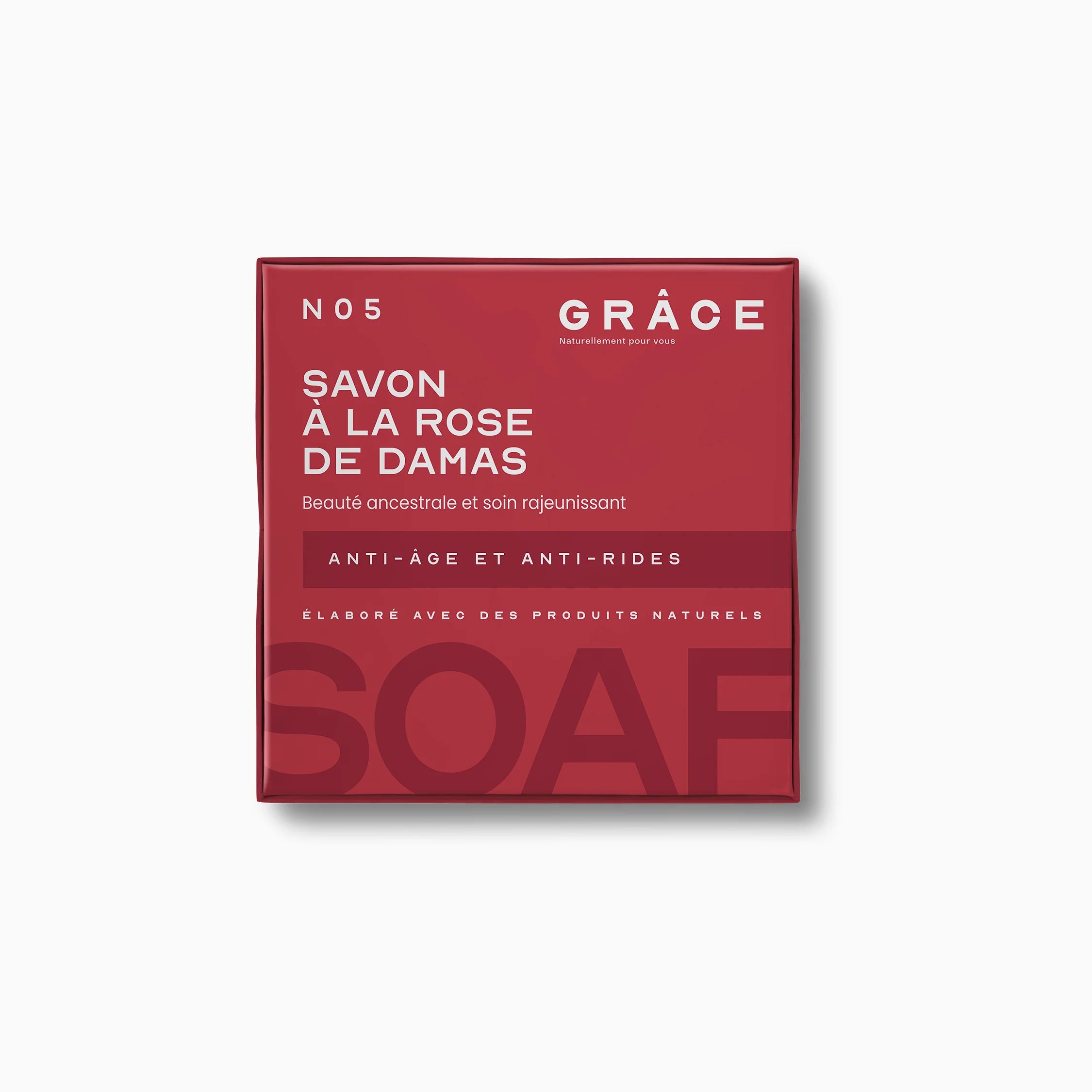 Savon à la rose de damas