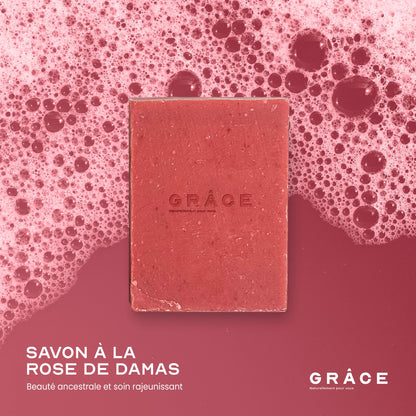 Savon à la rose de damas
