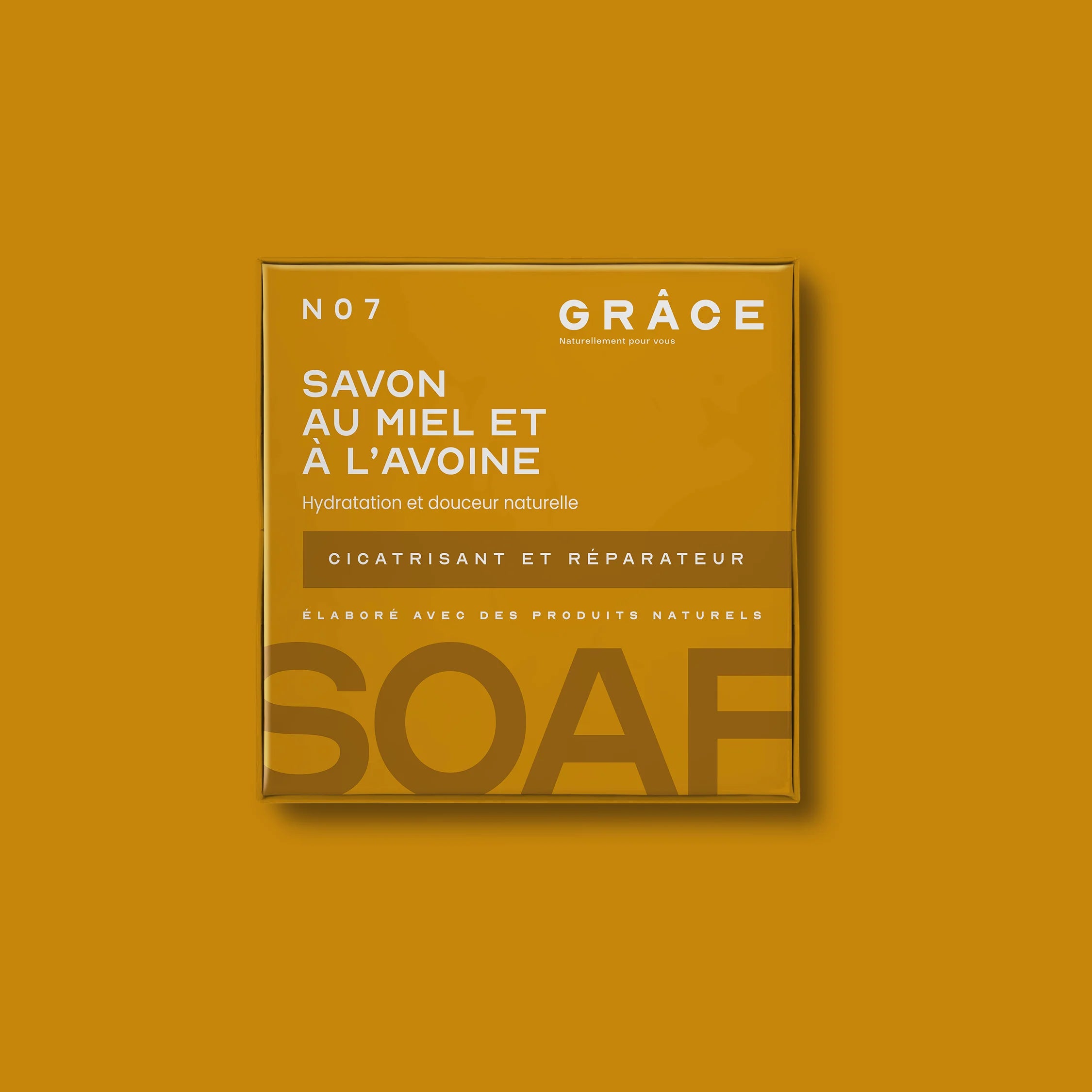 Savon au miel et à l'avoine