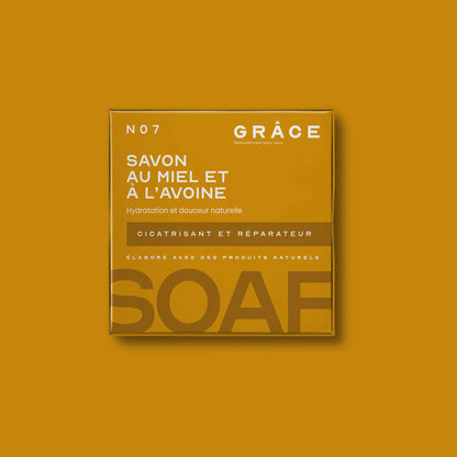 Savon au miel et à l'avoine